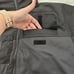 Air Canada Unisex Black Zip Up Convertible Hooded Soft Shell Casual Jacket Sz S