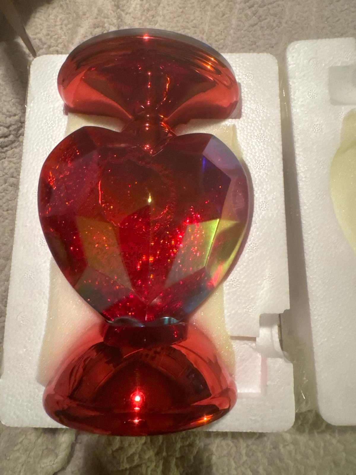 BBW RED HEART CANDLE HOLDER