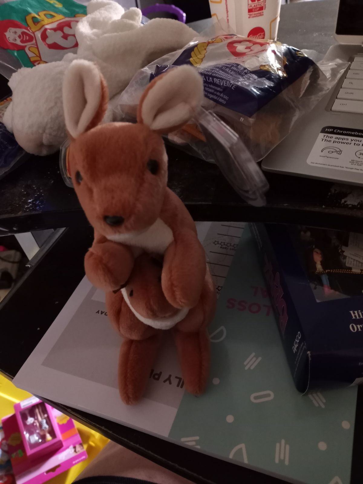 Pouch beanie baby