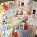 Vintage 50+ Piece Greeting Card Lot Ephemera Misc Items