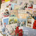 Vintage 50+ Piece Greeting Card Lot Ephemera Misc Items