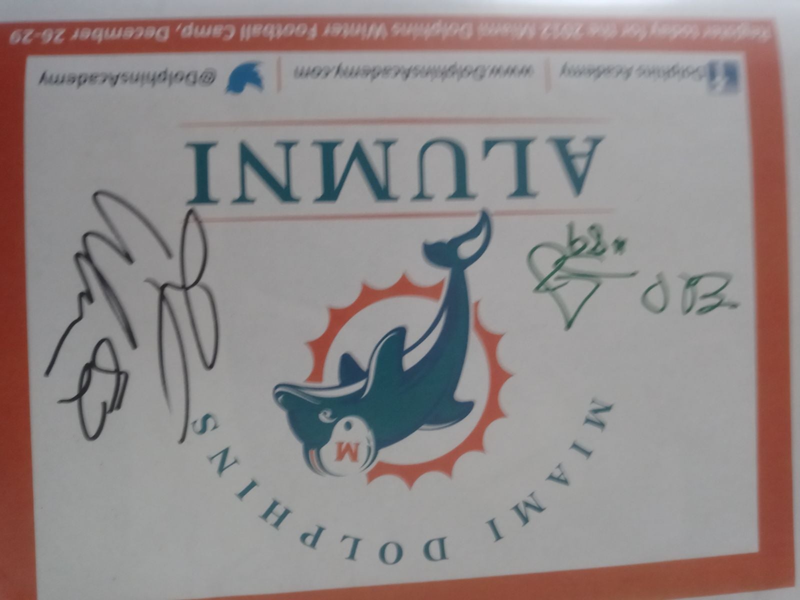 Jed Weaver Ed Perry signed autograph