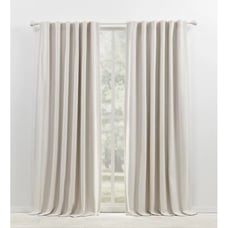 Lauren Ralph Lauren Curtain Panels Set of 2 Linen Poly Blend Cream 50x82”