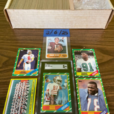 1986 Topps Football Complete Set