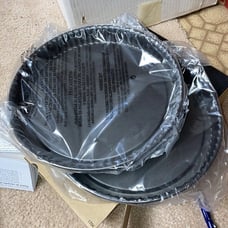 NEW Pampered Chef Torte Pan Set 10.5” Round Fluted Side 1706 Factory Sealed Pans