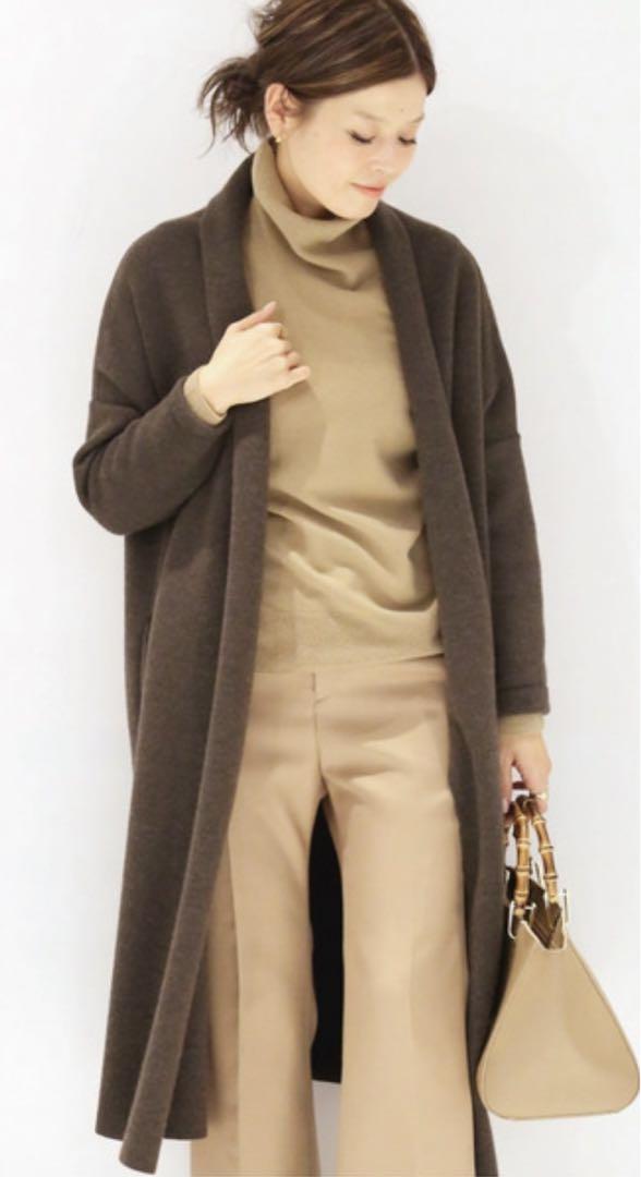 Deuxième Classe Smooth Knit Gown Coat