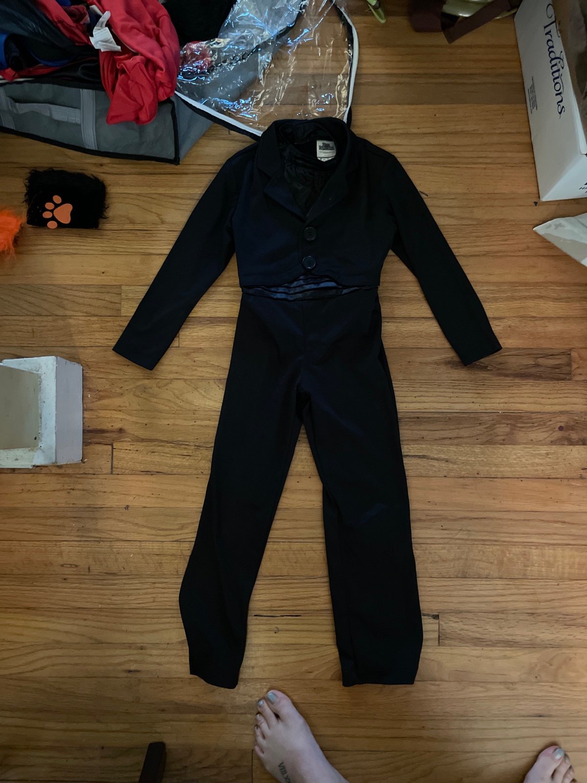 Jumpsuit vampire costume