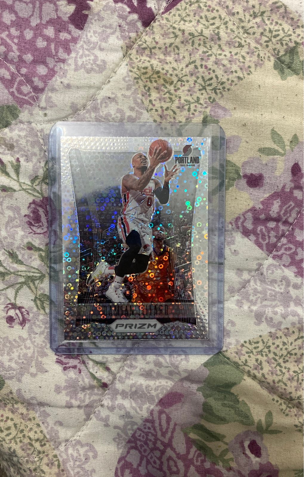 damian lillard throwback silver disco