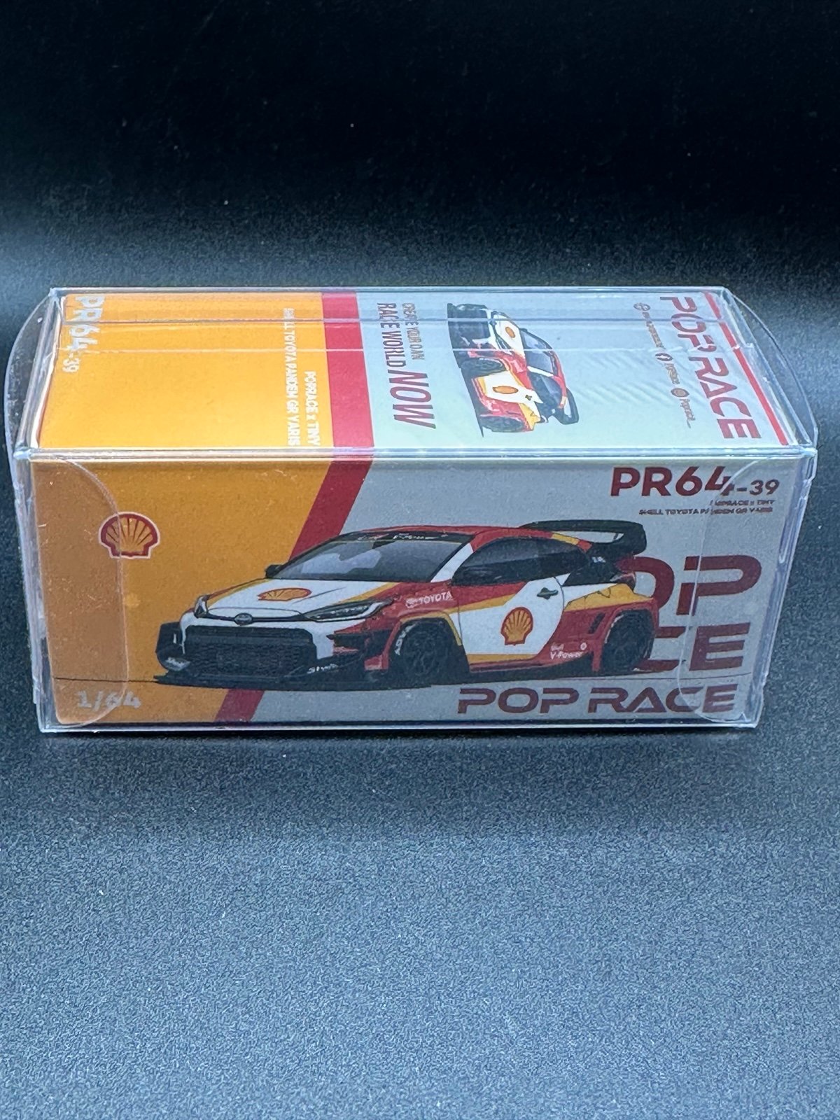 Pop Race 1/64 Shell Pandem Gr Yaris