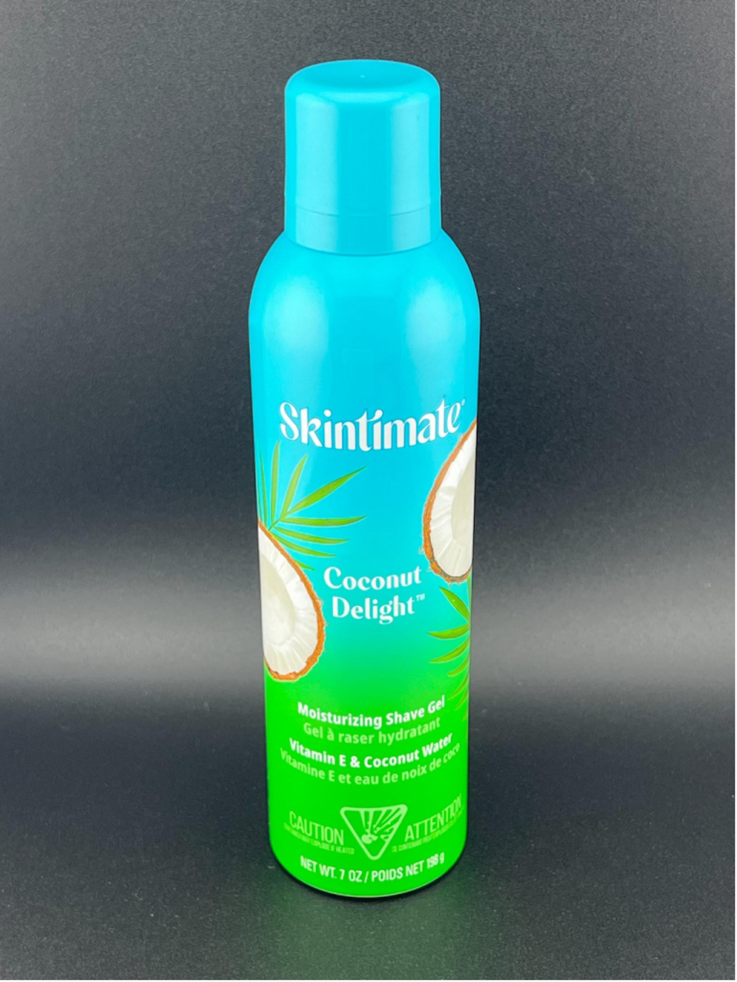 Skintimate Coconut Delight Shave Gel 7 oz Turquoise