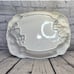 Vintage Serving Platter Century Japan White Fruit Pattern Ceramic Platter