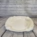 Vintage Serving Platter Century Japan White Fruit Pattern Ceramic Platter