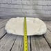 Vintage Serving Platter Century Japan White Fruit Pattern Ceramic Platter