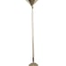 Hollywood Regency Lucite & Brass Torchiere Floor Lamp Vintage 1960s