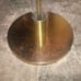 Hollywood Regency Lucite & Brass Torchiere Floor Lamp Vintage 1960s