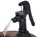 NEW 2 Tiers Outdoor Wooden Water Pump Fountain for Patio Garden