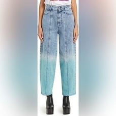 NEW Stella McCartney Ombre High-Waisted Jeans Womens Size 26