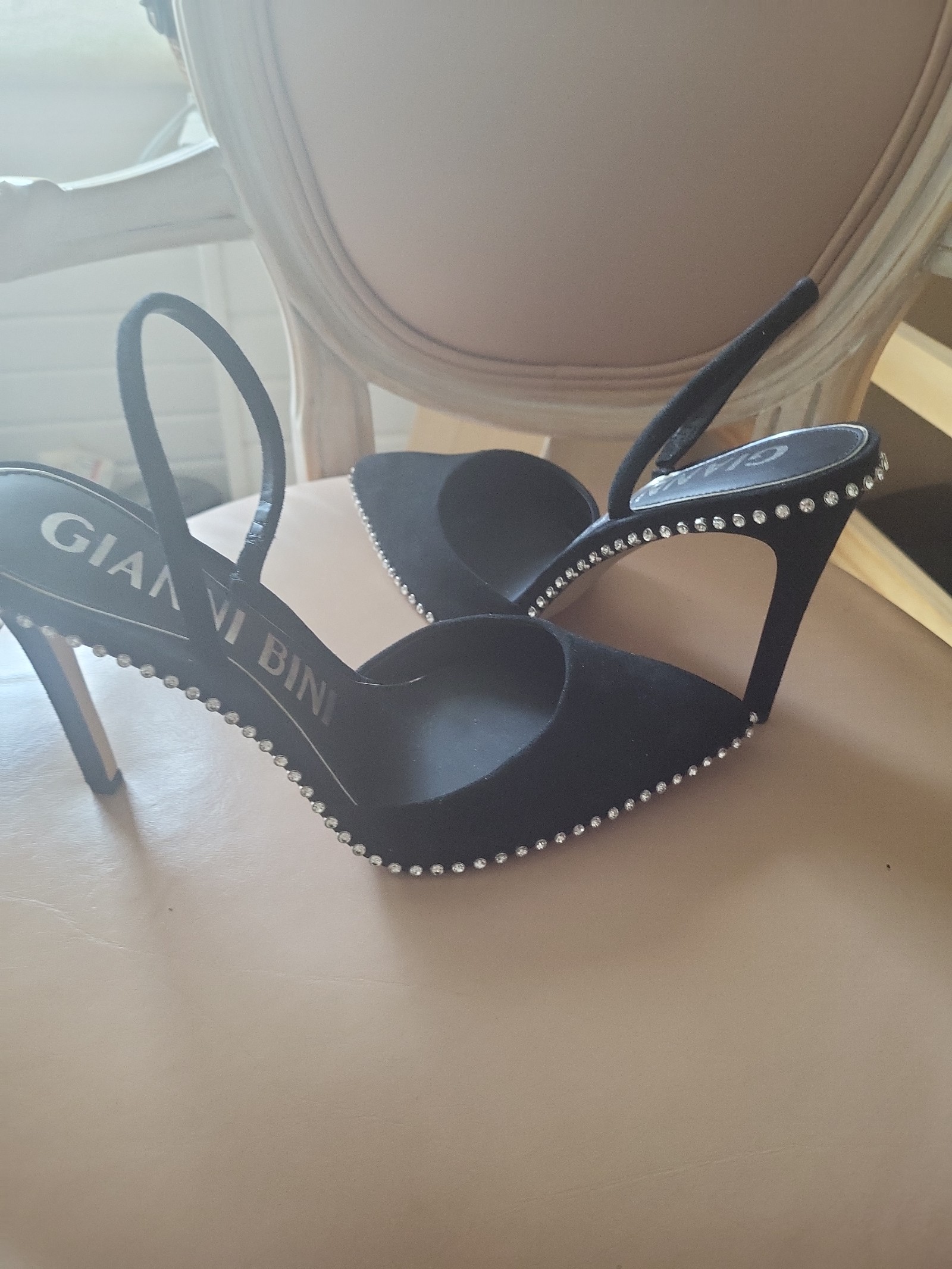 GIANNI BINI CRYSTAL HEELS