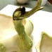 Vtg Hull USA Pottery Duck/Swan Planter Chartreuse Green 1940/60’s 3 Pc Family