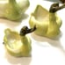 Vtg Hull USA Pottery Duck/Swan Planter Chartreuse Green 1940/60’s 3 Pc Family