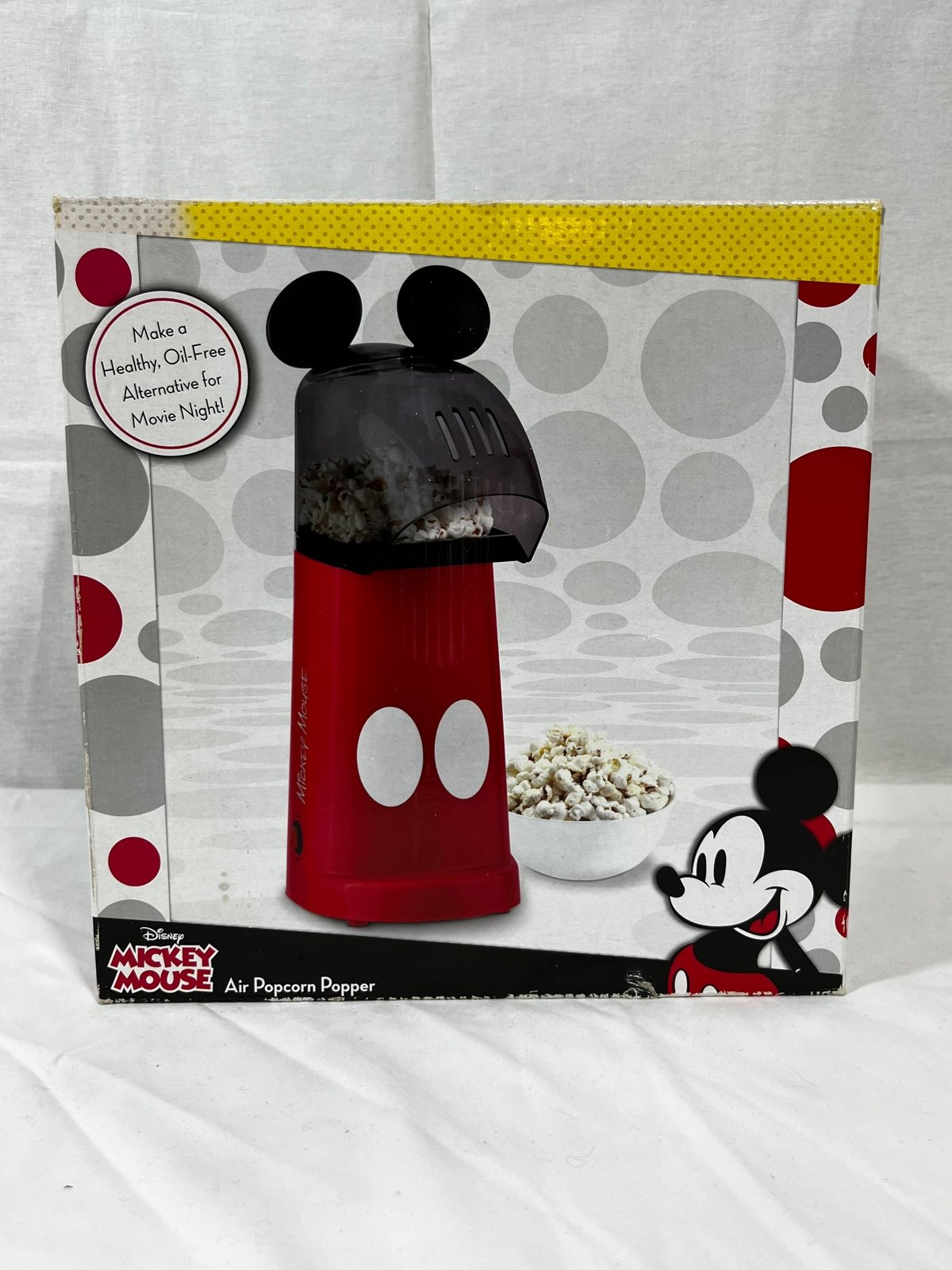mickey mouse air popcorn popper instructions