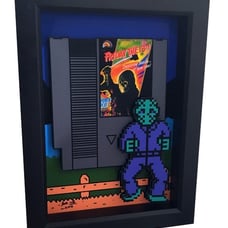8 Bit Jason Voorhees Nintendo 3D Art