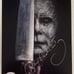 Michael myers james Jude Courtney autographed signed photo proof jsa coa AF66963