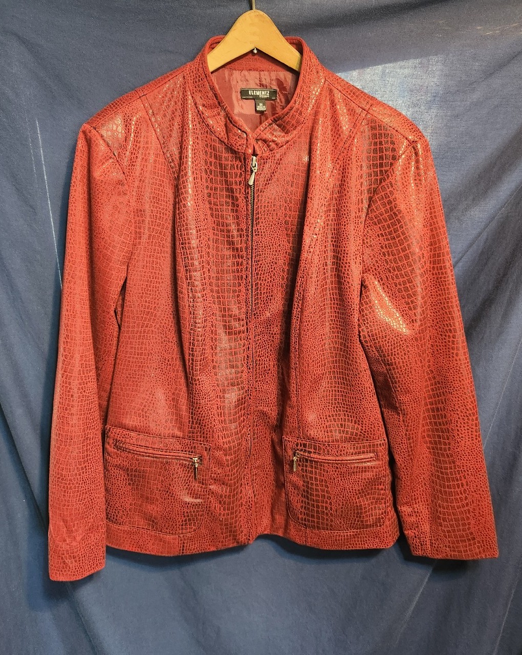 FOIL PAINTING SHEER TRENCH COAT