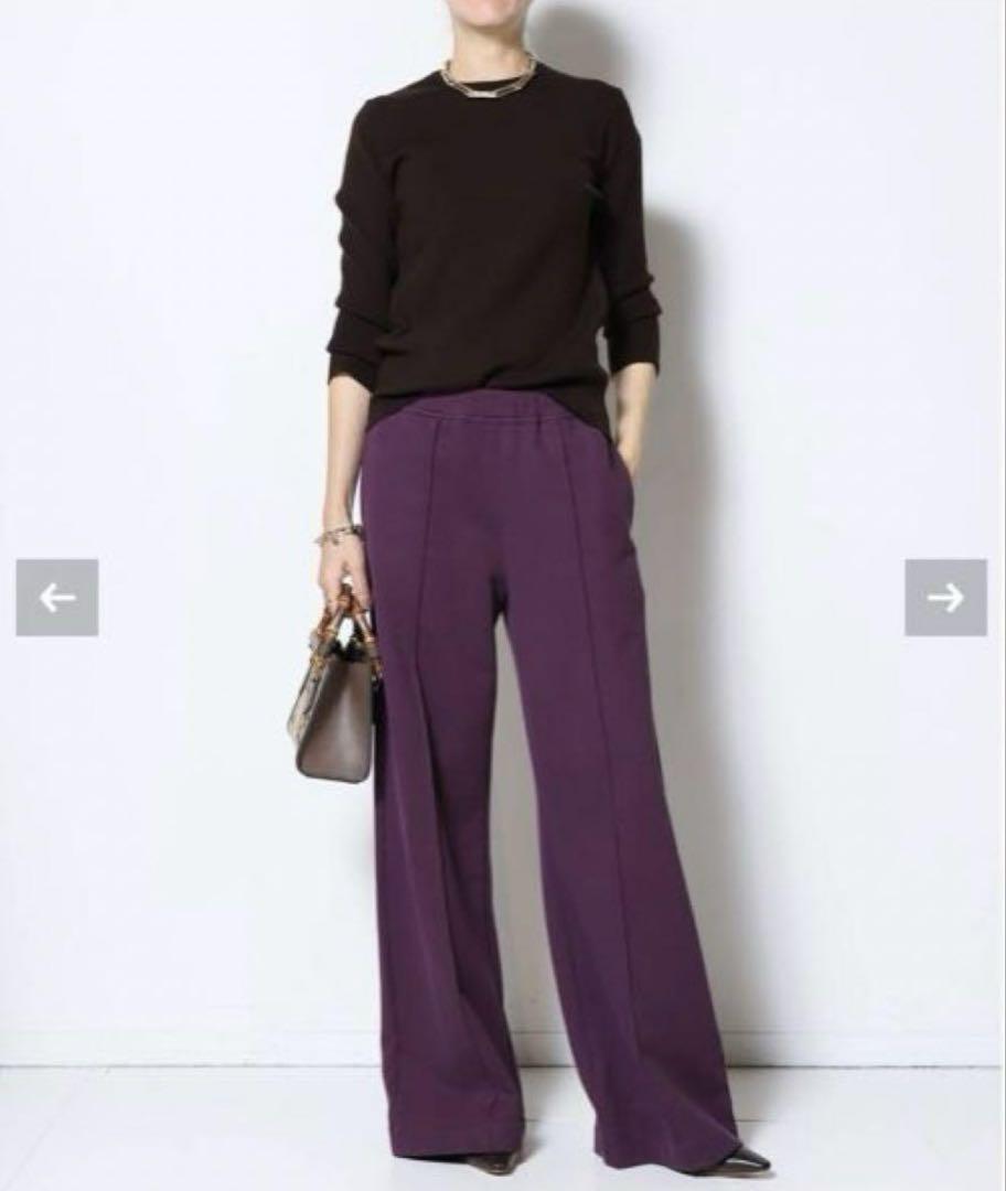 MUSE de Deuxieme Classe WIDE SWEAT pants