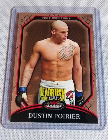 2011 Topps Finest Dustin Poirier #2 MMA UFC