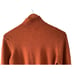 Banana Republic Men's Size Med Jumper Wool High Neck Pocket Pumpkin/Brick Color