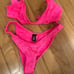 Triangl bikini Maia pink