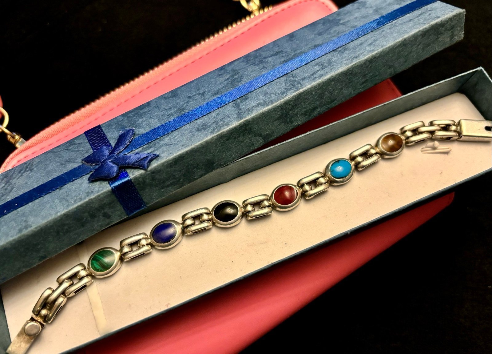 Mexican Silver 925 Link Bracelet!