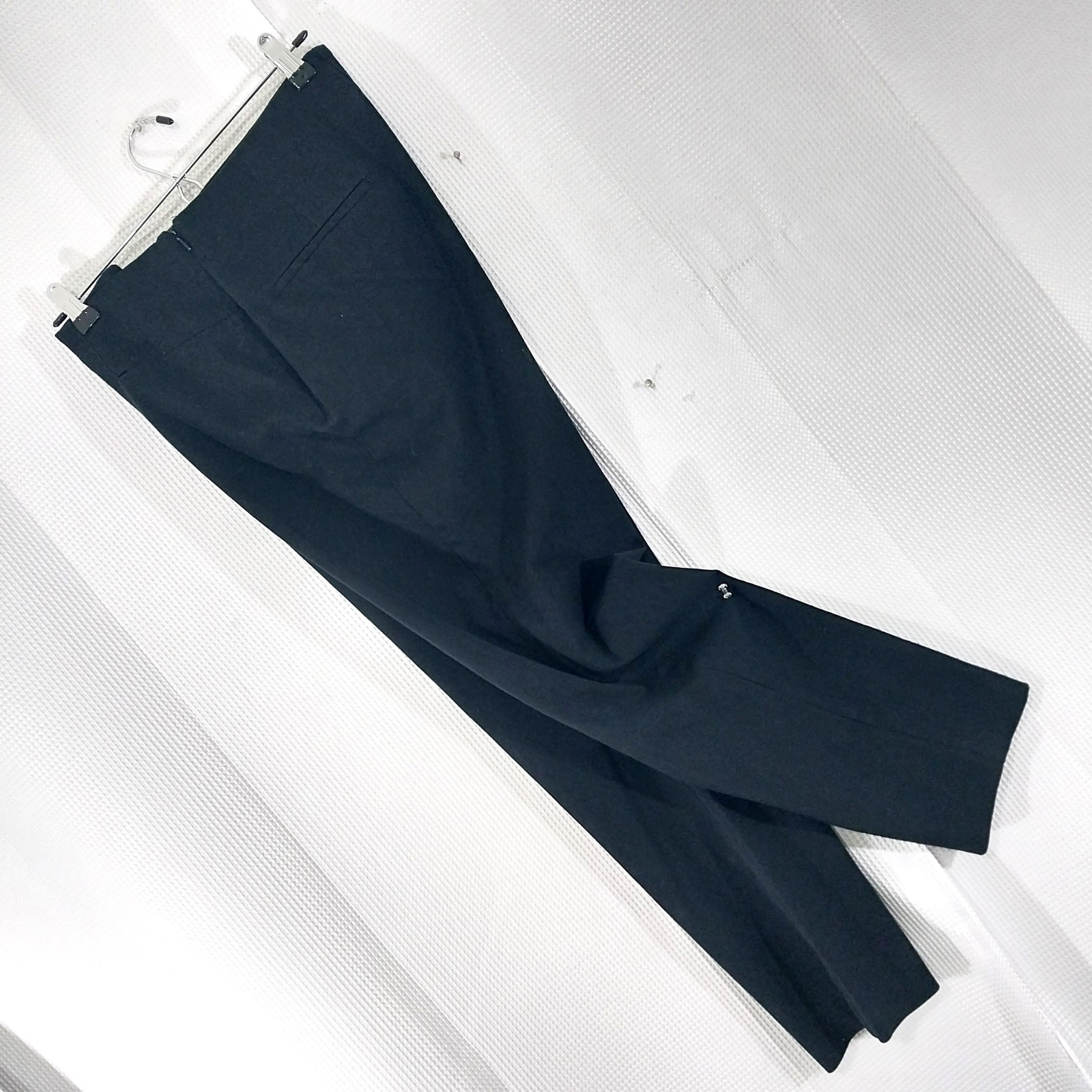 TALBOTS! RICH BLACK LIGHTWEIGHT TAILORED PANTS, SLACKS, TROUSERS! SZ 12P