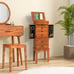 Vintage Jewelry Armoire Cabinet Chest Big Storage Box Organizer w/Drawers&Mirror