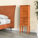 Vintage Jewelry Armoire Cabinet Chest Big Storage Box Organizer w/Drawers&Mirror