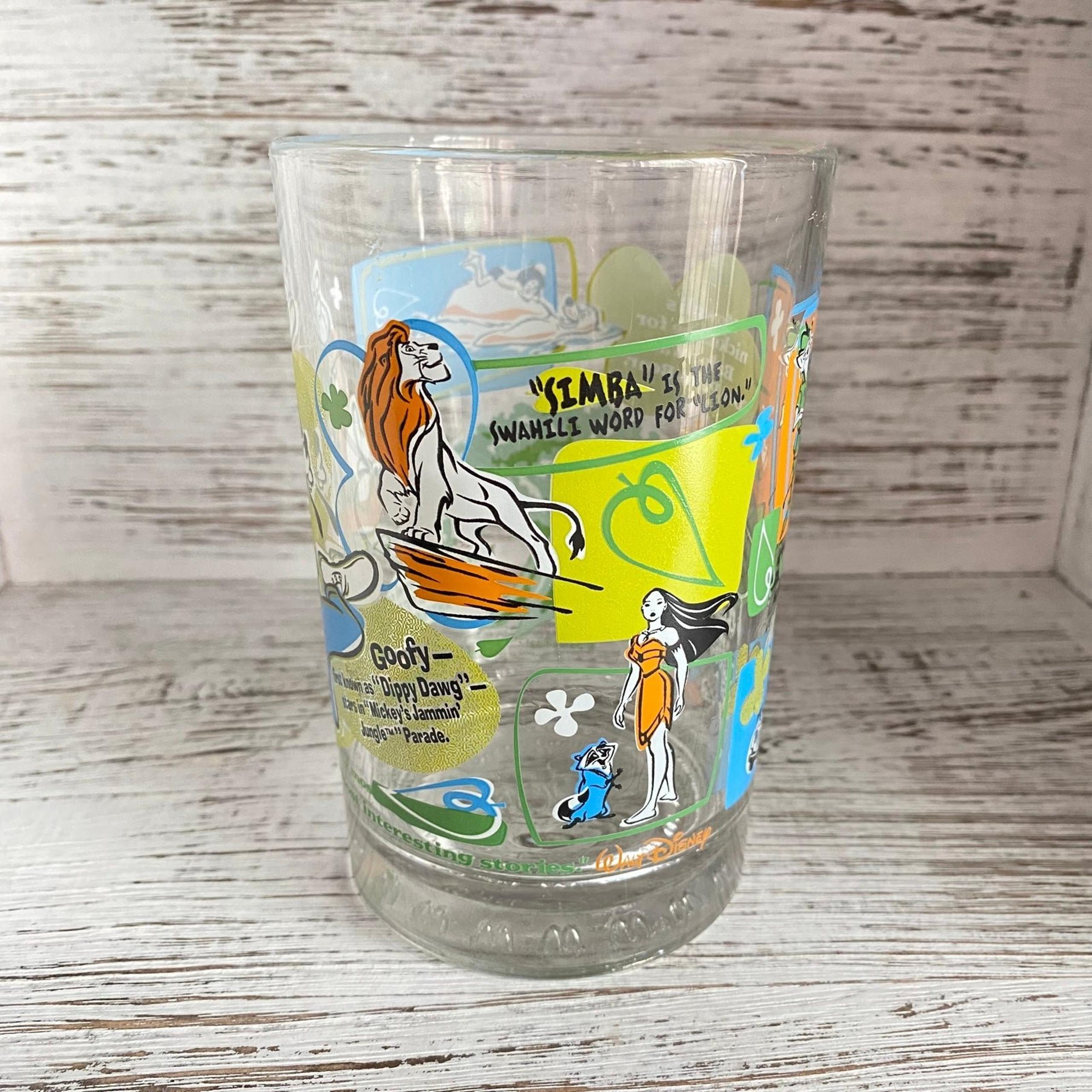 McDonalds Walt Disney 100 Anniversary Collectors Glass Drinking Cup