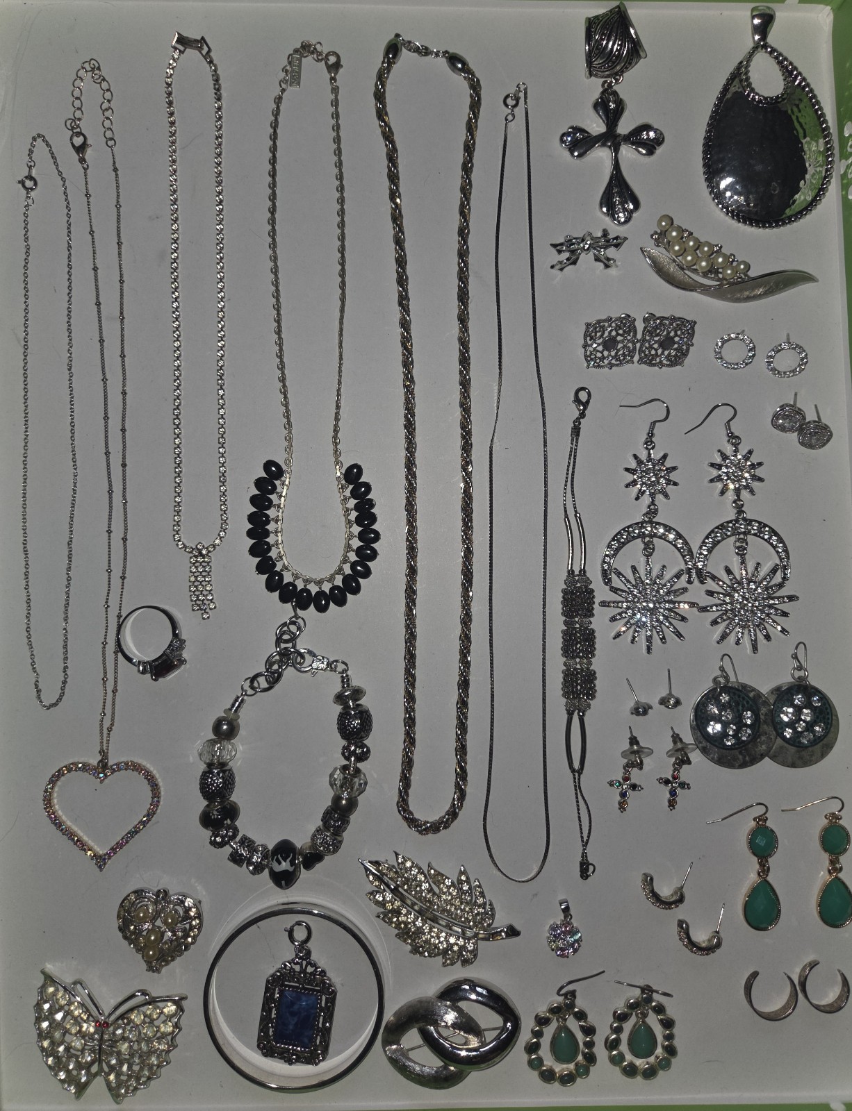 Silver Jewelry lot.