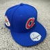 Atlanta Braves Hat Mitchell & Ness 7 1/8 Blue National League Centennial Patch