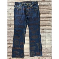 Kinky Hysteric Glamour Retro Glitter Jeans Size 34