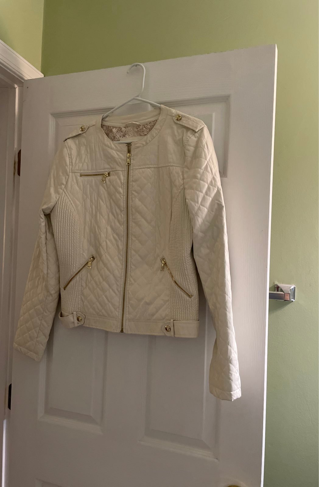 Faux Leather Jacket