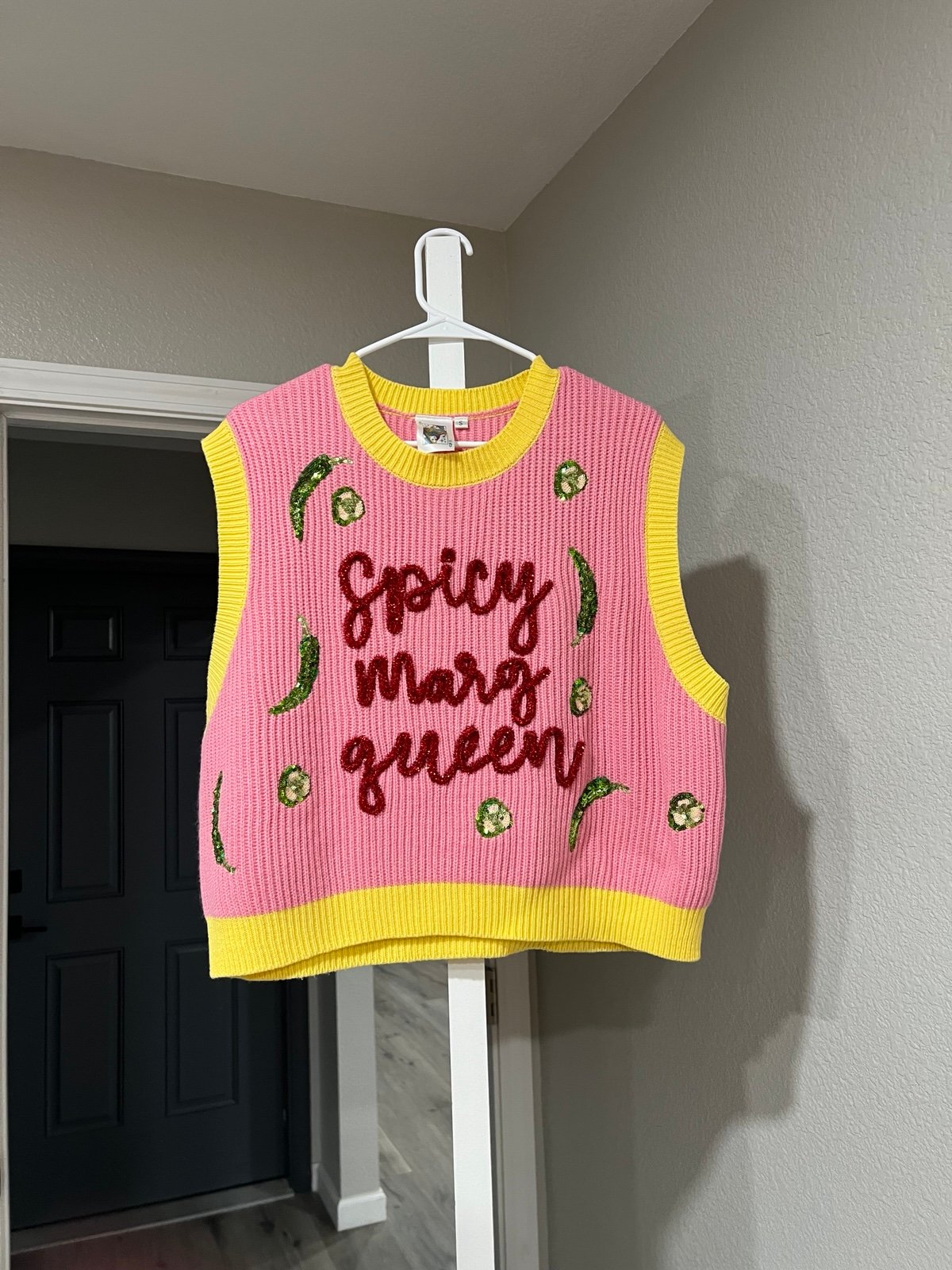 Queen of Sparkles Spicy Margarita Queen sweater