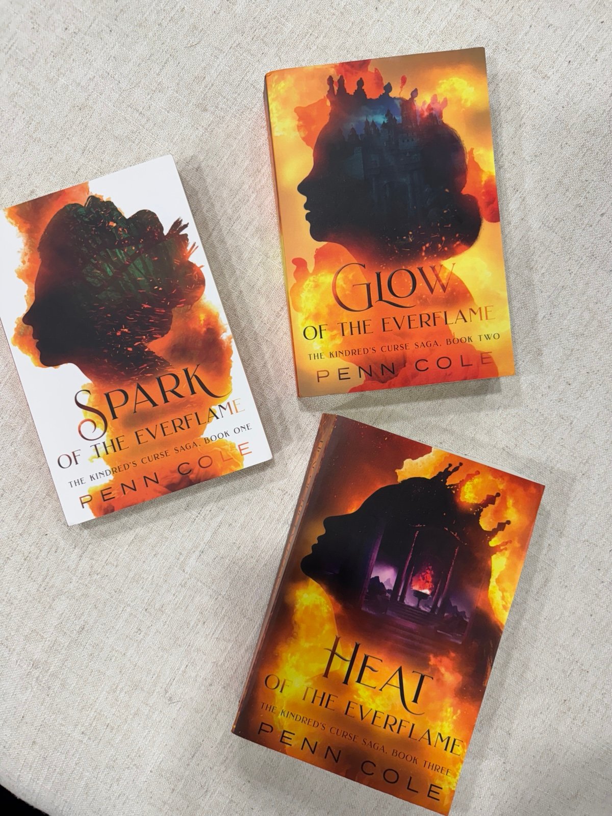 Spark of the Everflame Series (The Kindred’s Curse Saga) OOP Paperback