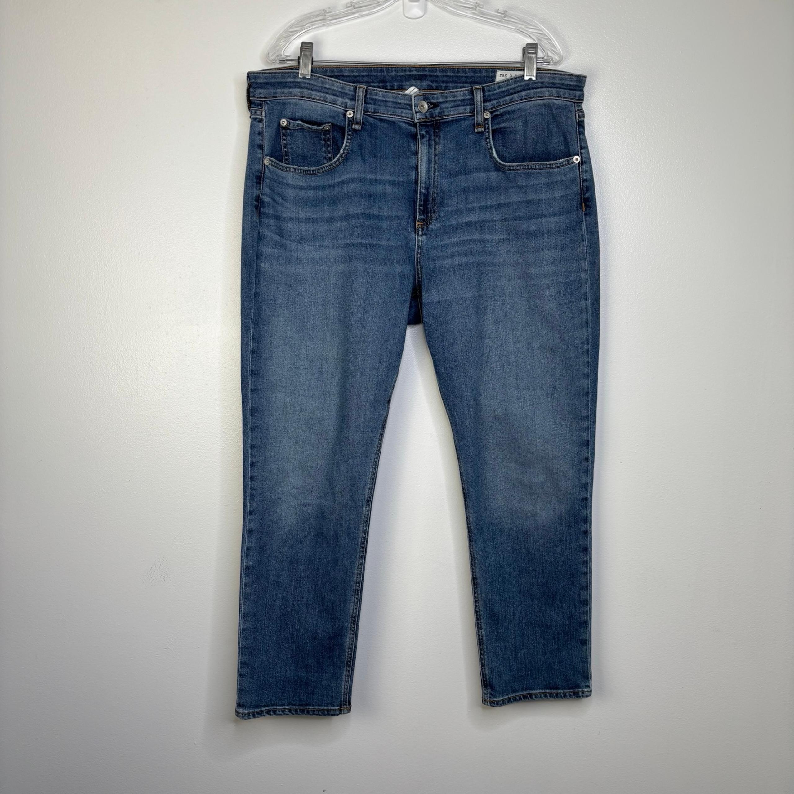 Rag & Bone Dre Low Rise Ankle Slim Boyfriend Jeans Size 34.