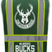MILWAUKEE BUCKS GREEN WORK SAFETY VEST BLACK PPE W/REFLECTIVE LOGO M/L/XL/2XL
