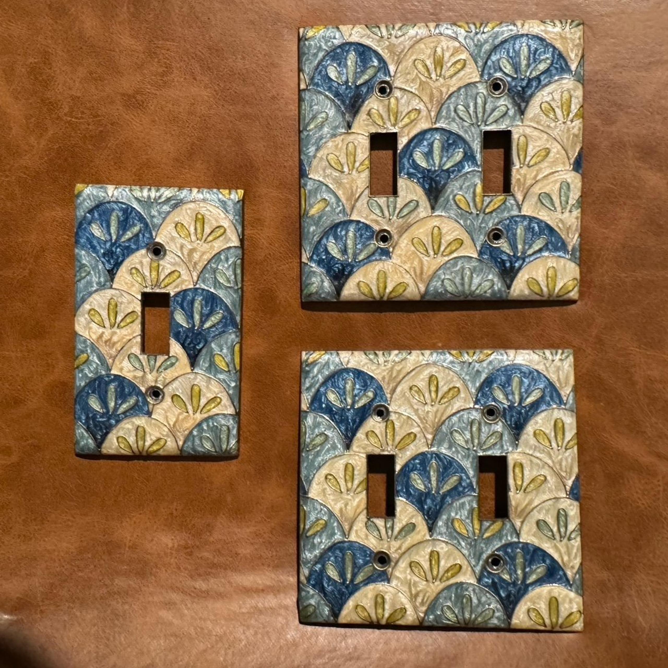 Anthropologie switch plates - set of 3