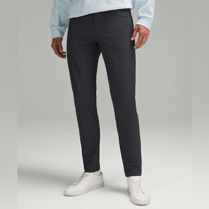 Lululemon Men’s ABC Slim-Fit Pant 30 *Warpstreme Obsidian Grey Size 33