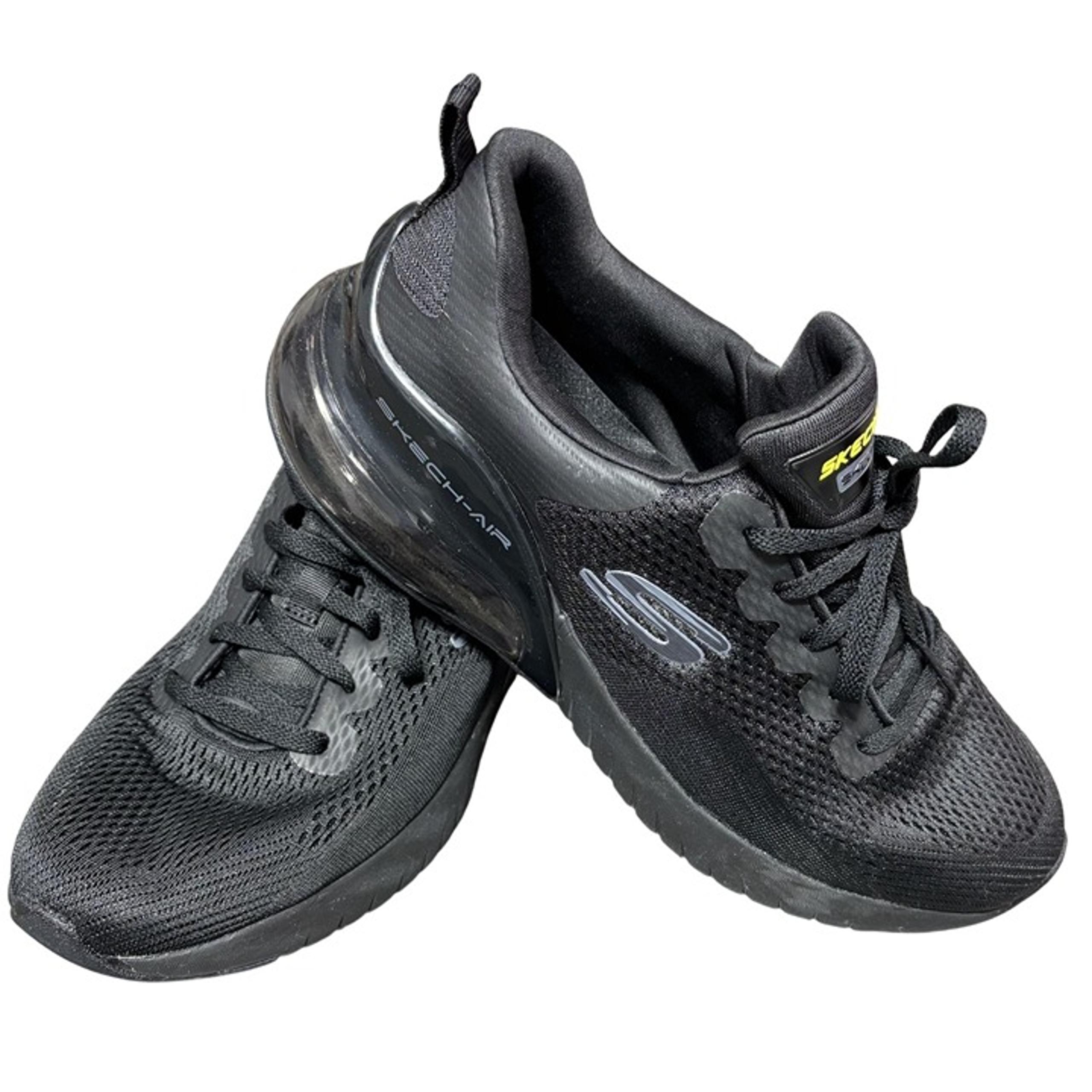 Skechers Mens Skech-Air Memory Foam Athletic Shoes Size 9.5 Black