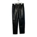 Wilfred The Melina Pants Black Vegan Leather Womens High Waisted Size 6