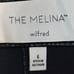 Wilfred The Melina Pants Black Vegan Leather Womens High Waisted Size 6
